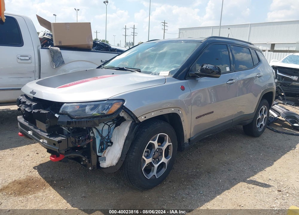 2022 JEEP COMPASS TRAILHAWK 4X4 VIN: 3C4NJDDB3NT232785