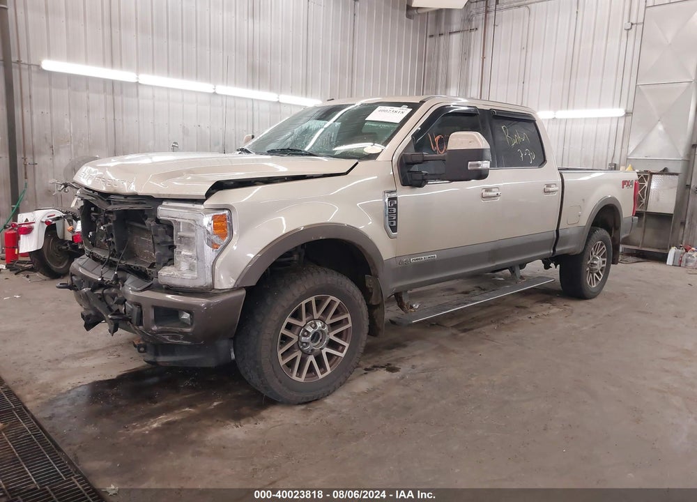 2018 FORD F-350 KING RANCH VIN: 1FT8W3BT6JEB09674