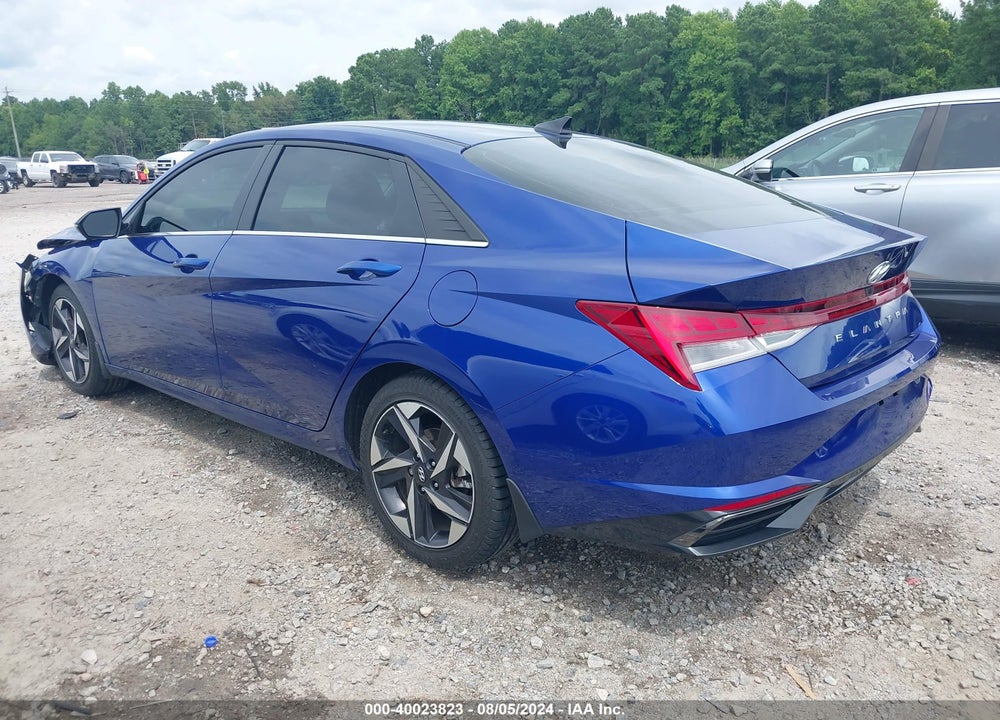 2022 HYUNDAI ELANTRA SEL VIN: 5NPLN4AG4NH060150
