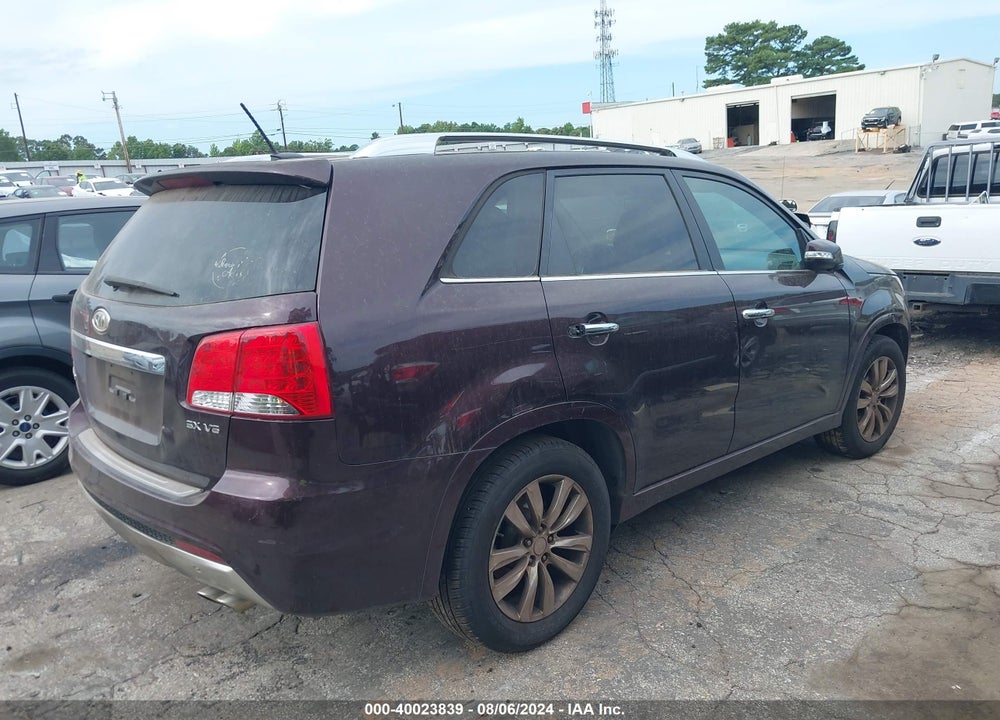 2011 KIA SORENTO SX V6 VIN: 5XYKW4A23BG107863