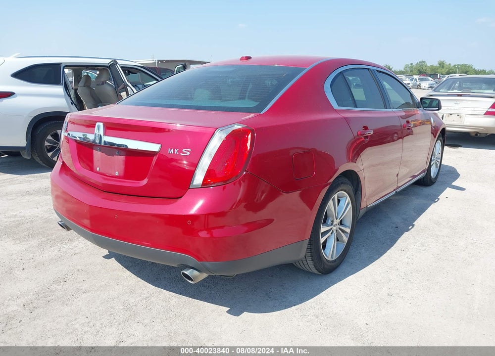 2009 LINCOLN MKS VIN: 1LNHM93RX9G611546