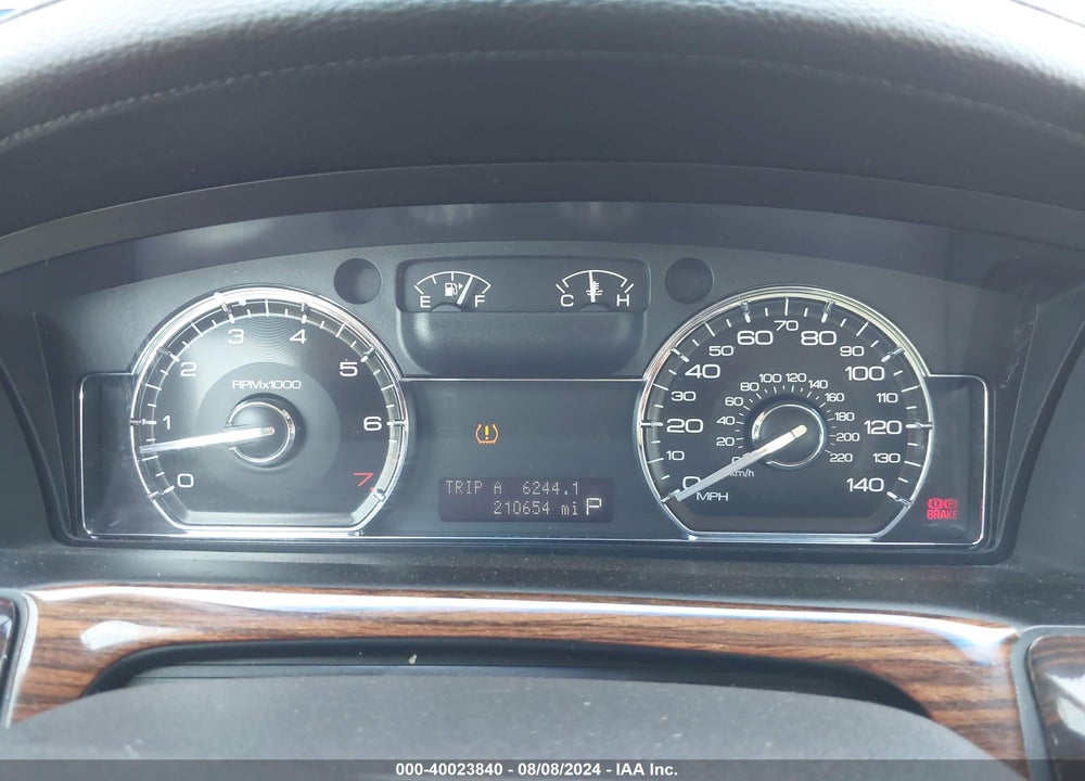 2009 LINCOLN MKS VIN: 1LNHM93RX9G611546