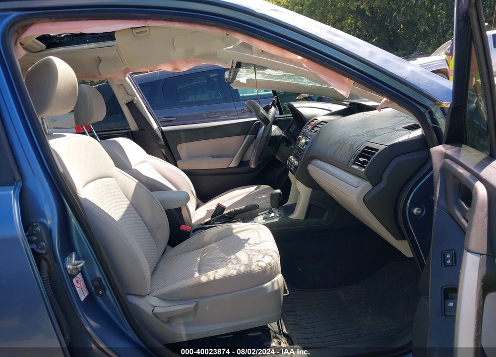 2015 SUBARU FORESTER 2.5I PREMIUM VIN: JF2SJADC7FH836237