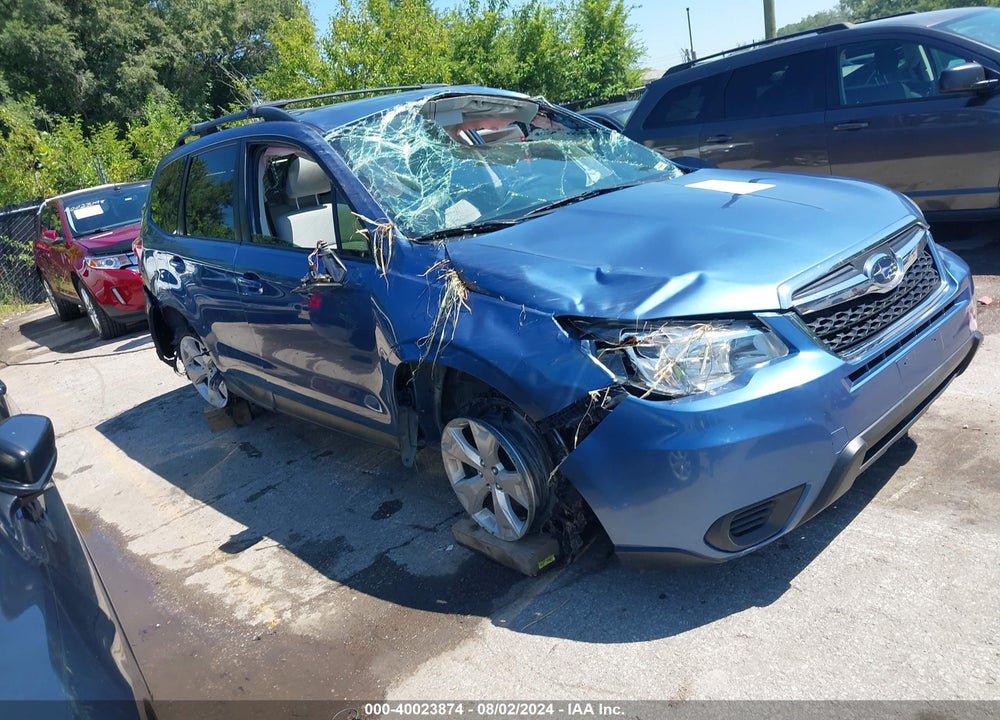 2015 SUBARU FORESTER 2.5I PREMIUM VIN: JF2SJADC7FH836237