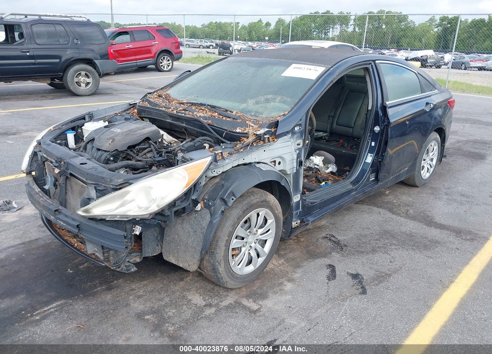 2012 HYUNDAI SONATA GLS VIN: 5NPEB4ACXCH343602