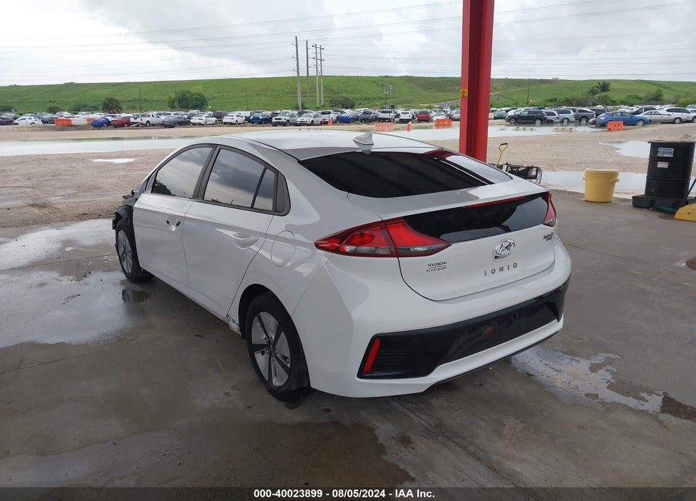 2017 HYUNDAI IONIQ HYBRID BLUE VIN: KMHC65LC0HU044935