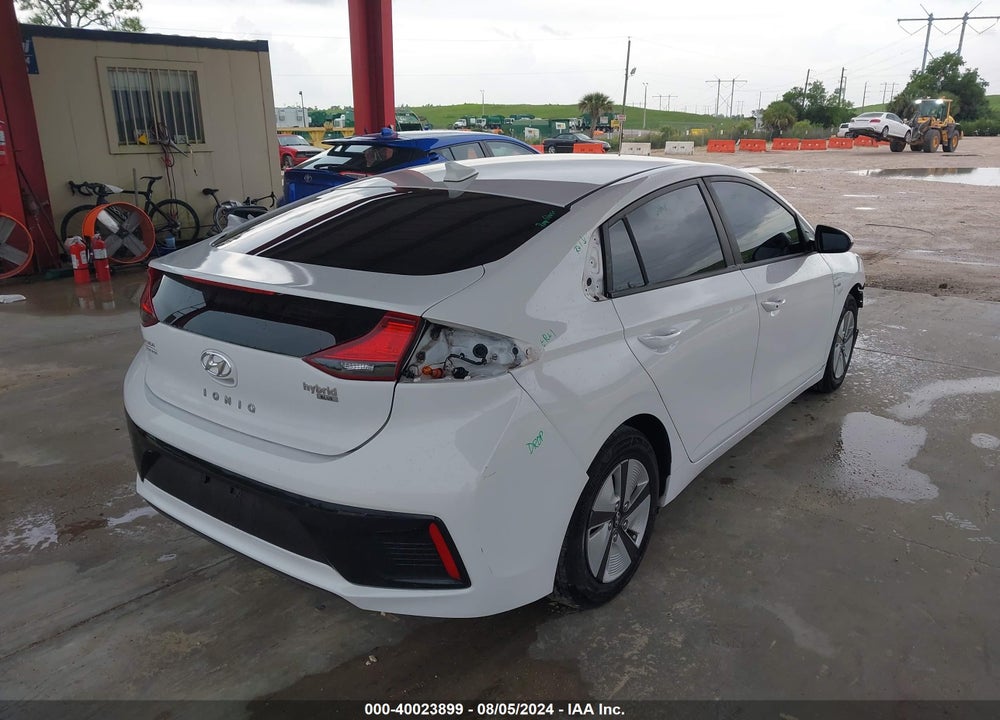 2017 HYUNDAI IONIQ HYBRID BLUE VIN: KMHC65LC0HU044935