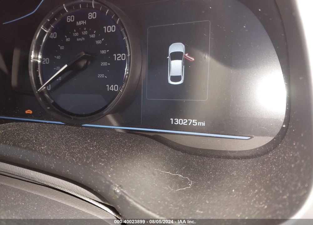 2017 HYUNDAI IONIQ HYBRID BLUE VIN: KMHC65LC0HU044935