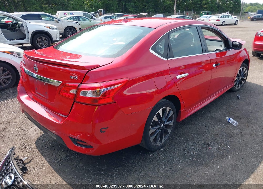 2016 NISSAN SENTRA SR VIN: 3N1AB7AP3GY291986