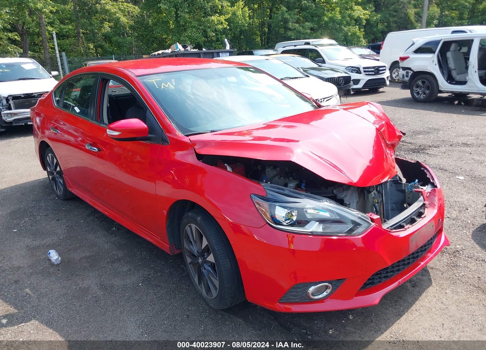 2016 NISSAN SENTRA SR VIN: 3N1AB7AP3GY291986