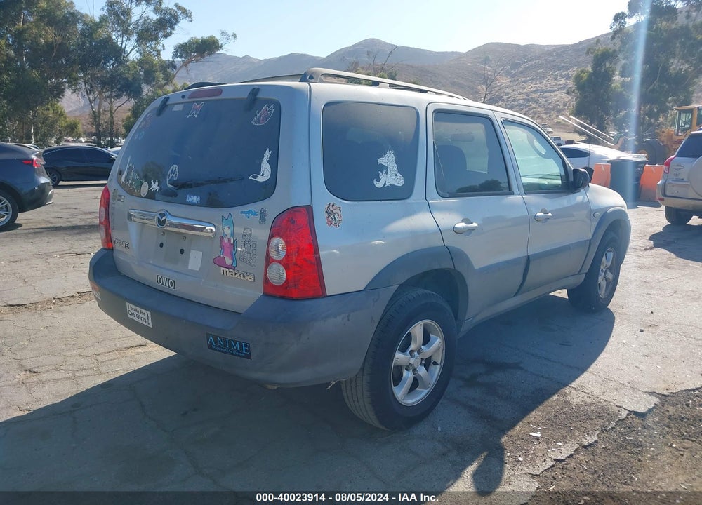 2006 MAZDA TRIBUTE I VIN: 4F2YZ02Z26KM27567