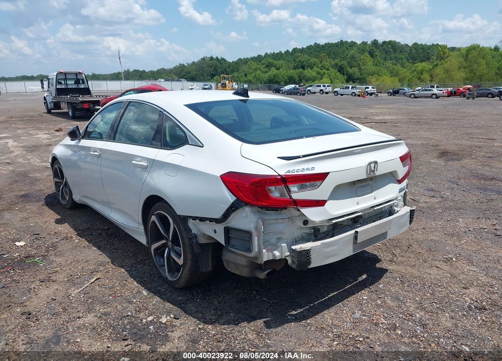 2022 HONDA ACCORD SPORT SPECIAL EDITION VIN: 1HGCV1F48NA091519