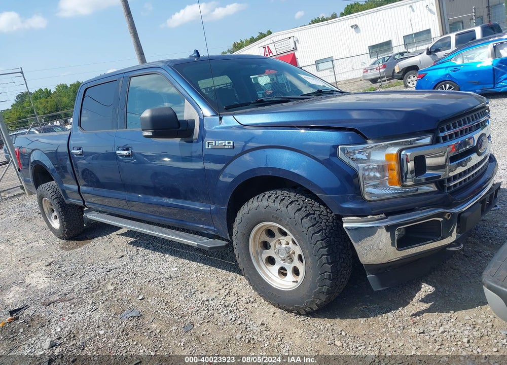 2018 FORD F-150 XLT VIN: 1FTFW1EG3JFD83516