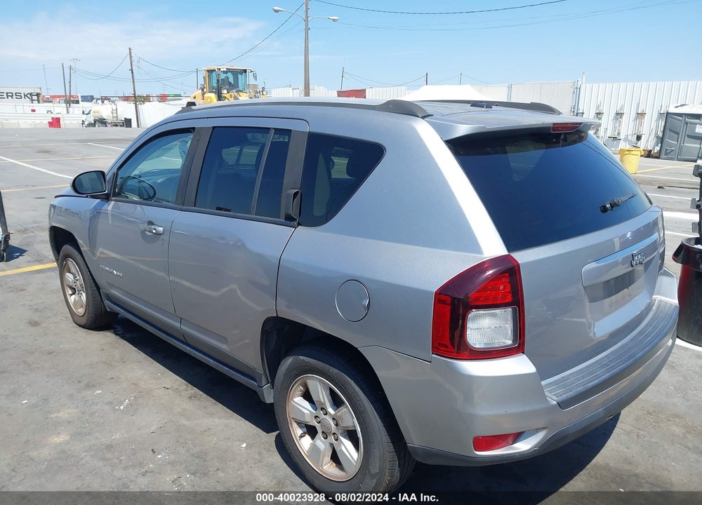 2016 JEEP COMPASS LATITUDE VIN: 1C4NJCEA9GD783408
