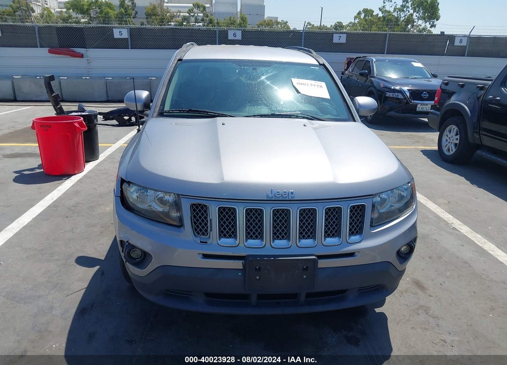 2016 JEEP COMPASS LATITUDE VIN: 1C4NJCEA9GD783408