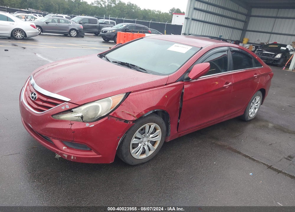 2011 HYUNDAI SONATA GLS VIN: 5NPEB4AC7BH219737