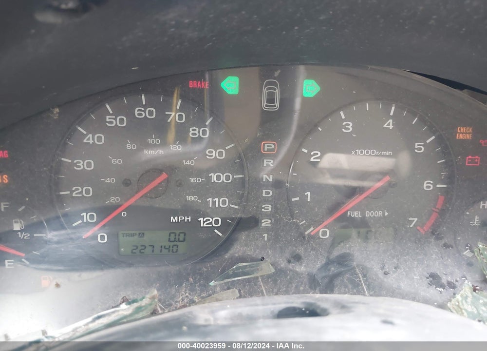 2002 SUBARU OUTBACK VIN: 4S3BH675X27655850