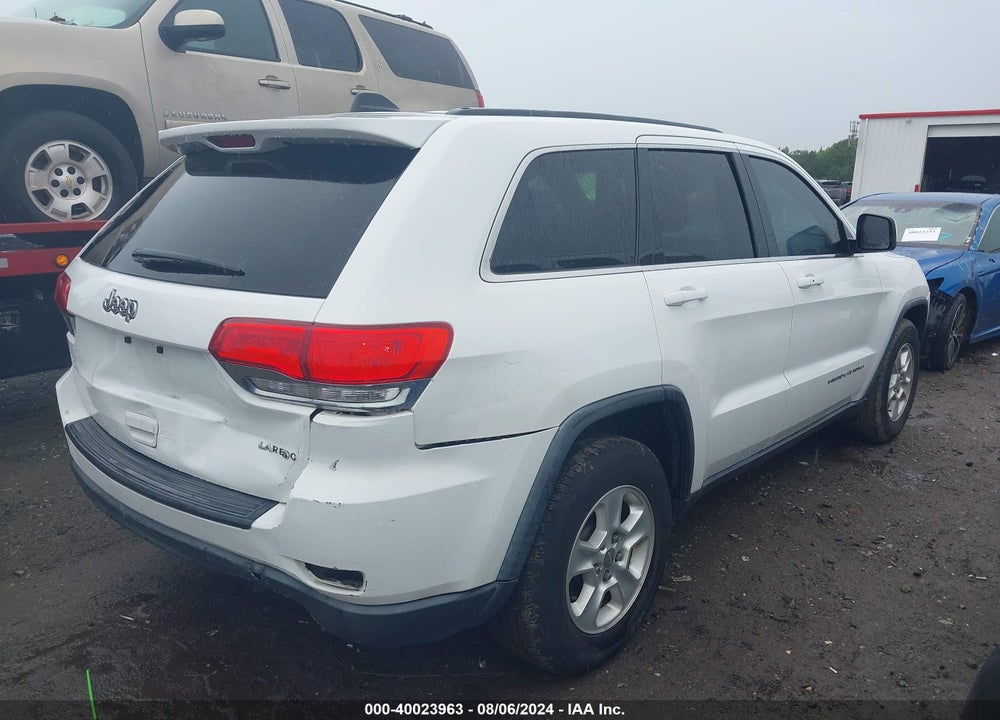 2016 JEEP GRAND CHEROKEE LAREDO VIN: 1C4RJEAG2GC339574