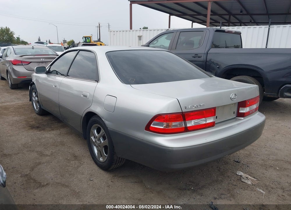 2000 LEXUS ES 300 VIN: JT8BF28G6Y5084178