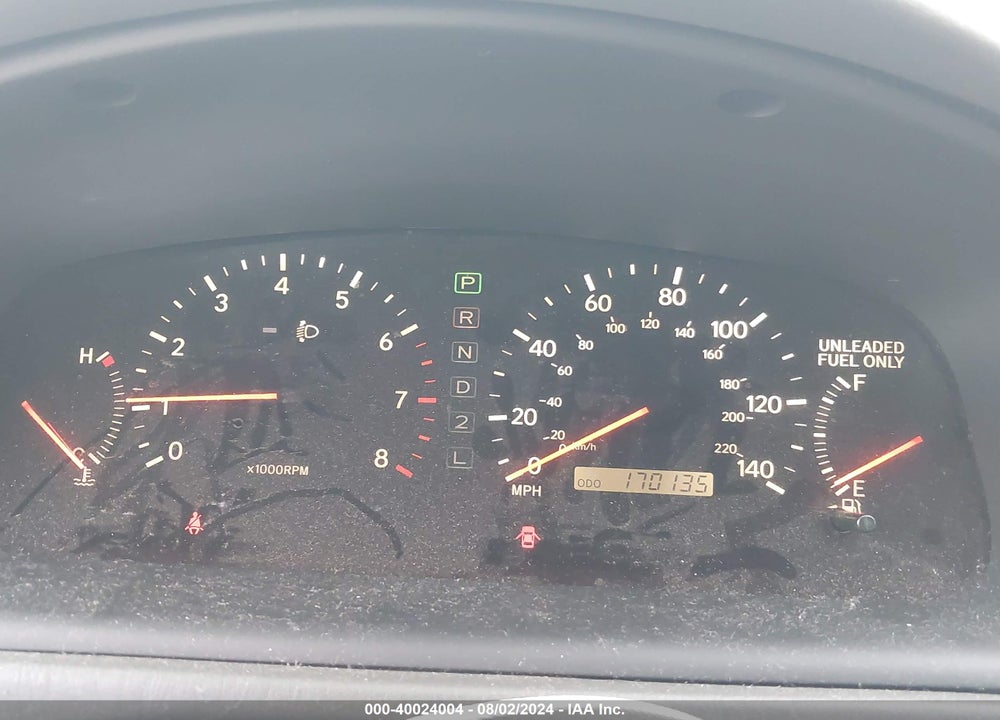 2000 LEXUS ES 300 VIN: JT8BF28G6Y5084178