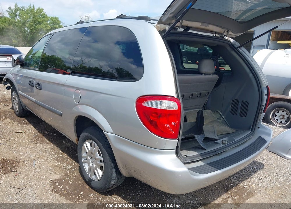 2005 DODGE GRAND CARAVAN SE VIN: 1D4GP24R25B142881