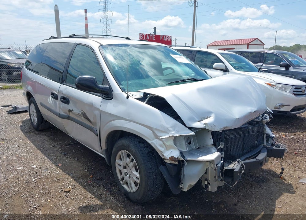2005 DODGE GRAND CARAVAN SE VIN: 1D4GP24R25B142881