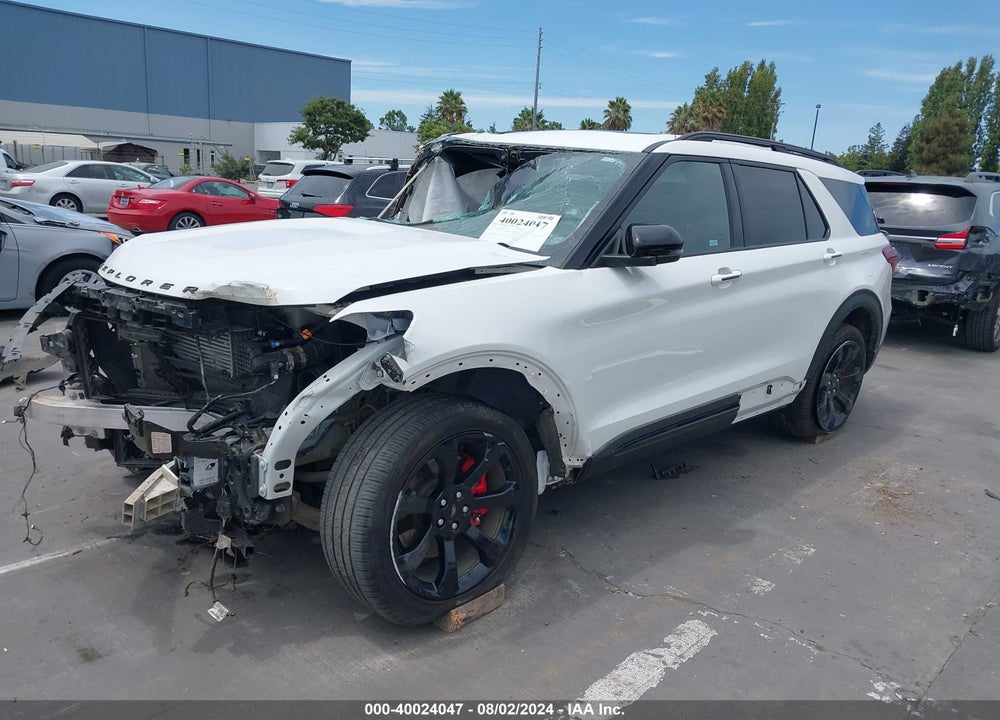 2021 FORD EXPLORER ST VIN: 1FM5K8GC2MGB17974