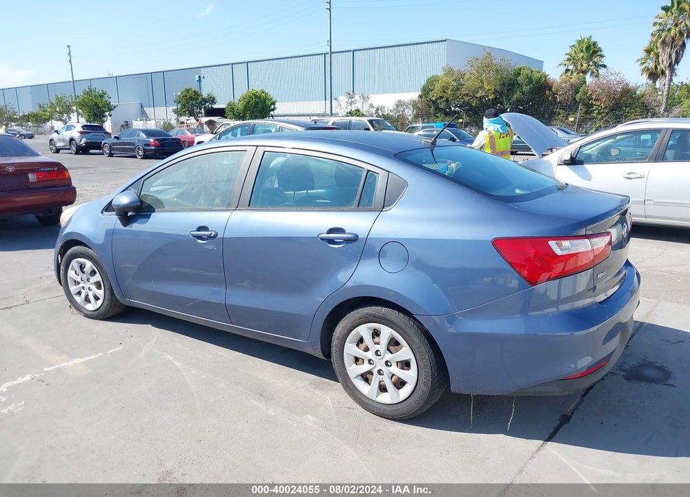 2016 KIA RIO LX VIN: KNADM4A38G6573528