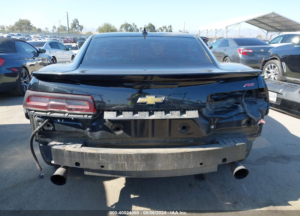 2015 CHEVROLET CAMARO 1LT VIN: 2G1FD1E33F9312022