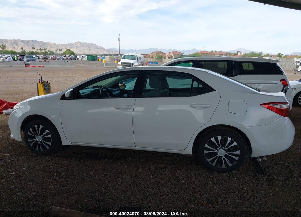 2016 TOYOTA COROLLA LE VIN: 5YFBURHE6GP396310