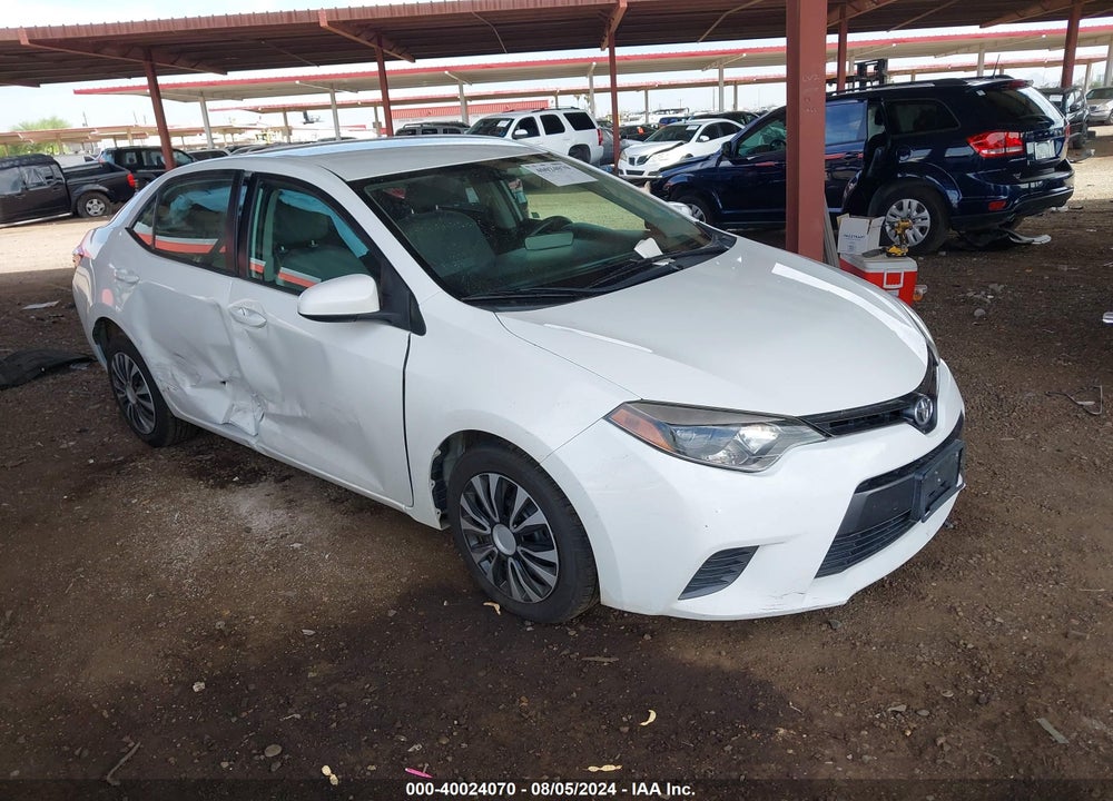 2016 TOYOTA COROLLA LE VIN: 5YFBURHE6GP396310
