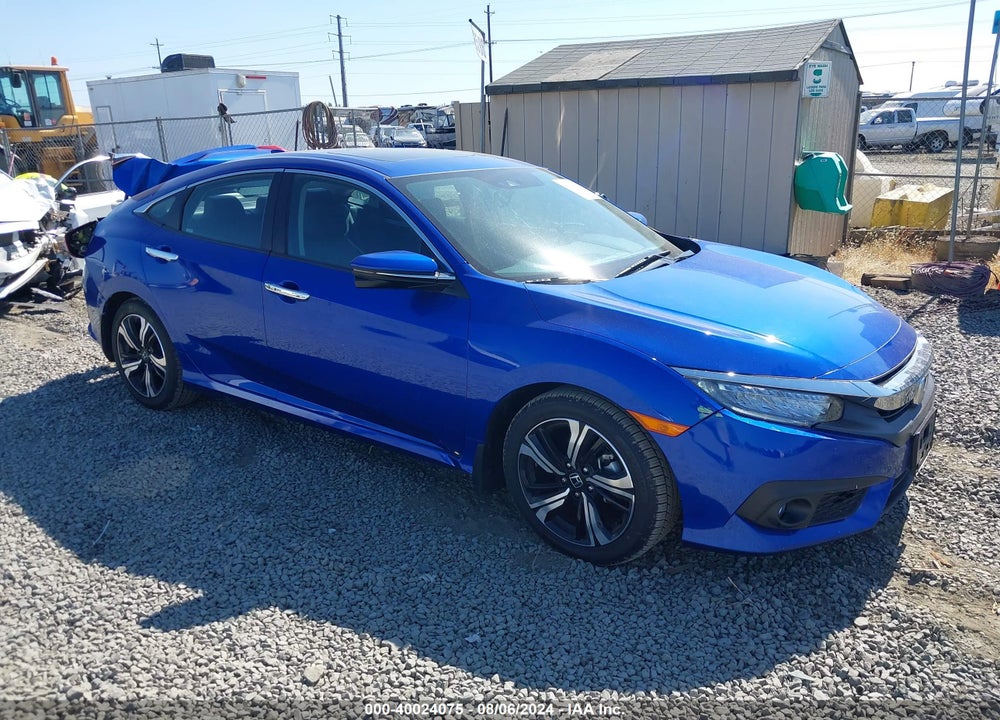 2016 HONDA CIVIC TOURING VIN: 19XFC1F90GE223492