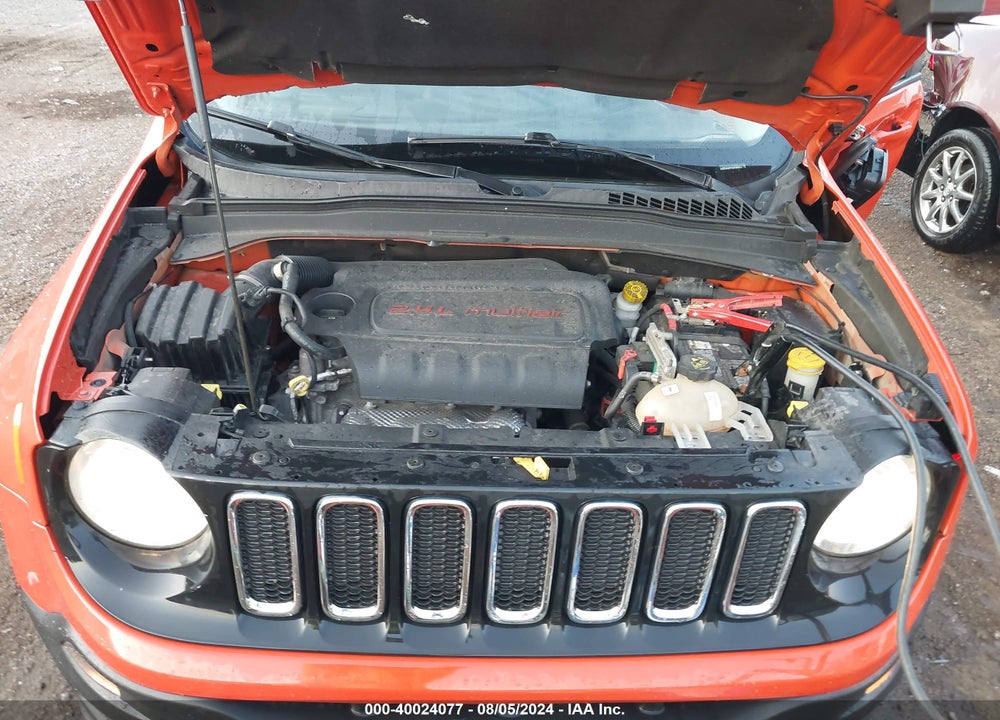 2016 JEEP RENEGADE LATITUDE VIN: ZACCJABT7GPD60314