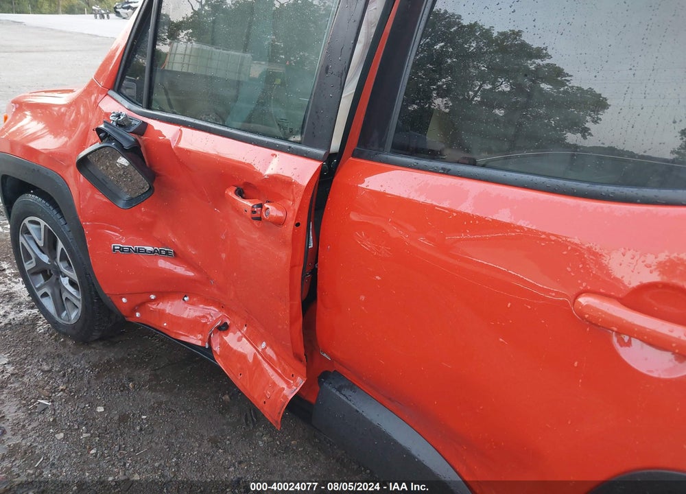 2016 JEEP RENEGADE LATITUDE VIN: ZACCJABT7GPD60314