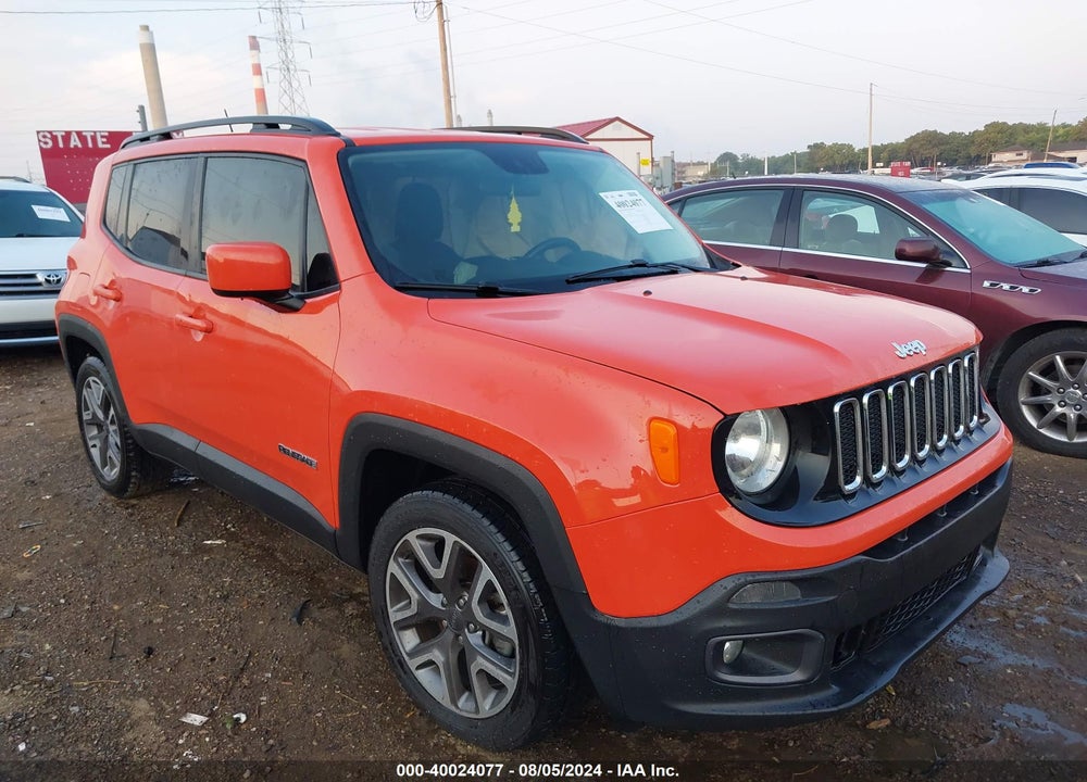 2016 JEEP RENEGADE LATITUDE VIN: ZACCJABT7GPD60314