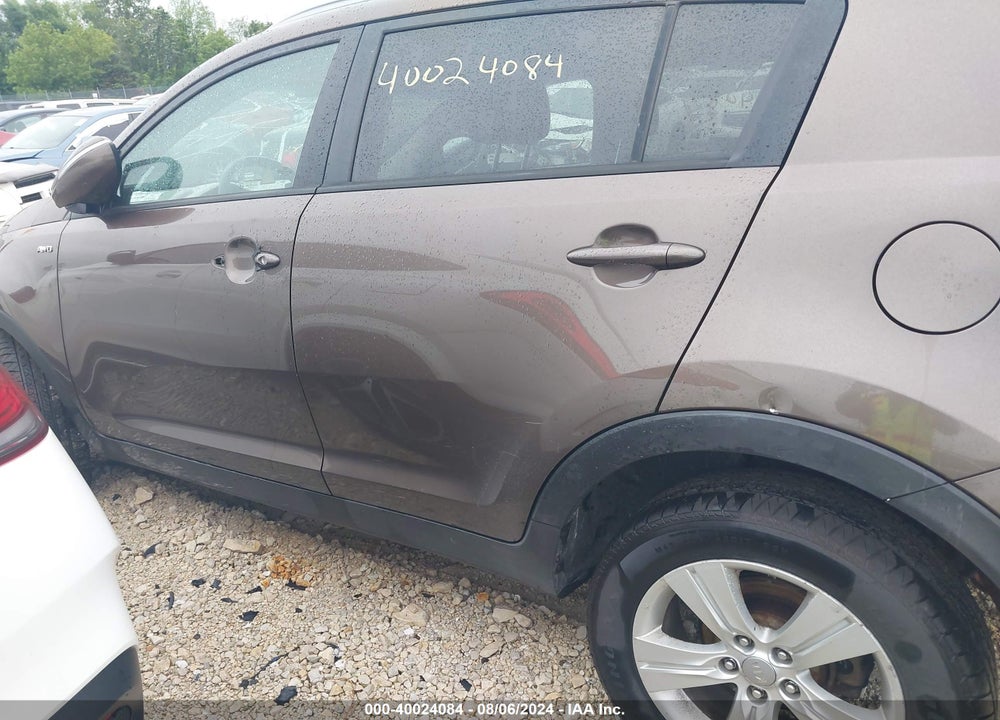 2013 KIA SPORTAGE LX VIN: KNDPBCA20D7458354