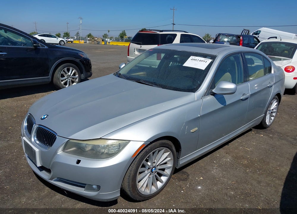 2009 BMW 335I VIN: WBAPM77559NL86537