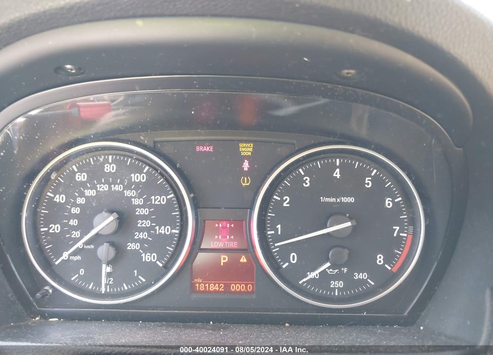 2009 BMW 335I VIN: WBAPM77559NL86537