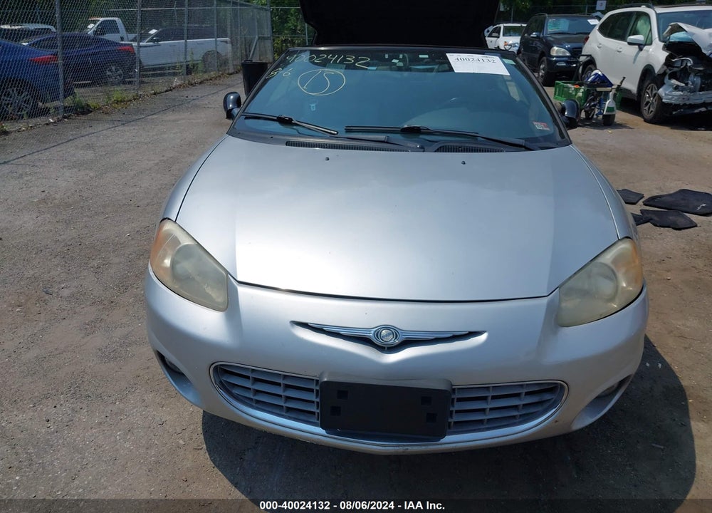 2002 CHRYSLER SEBRING LIMITED VIN: 1C3EL65R52N352699