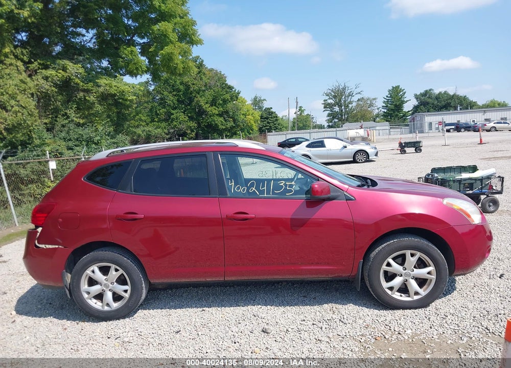 2009 NISSAN ROGUE SL VIN: JN8AS58VX9W188939