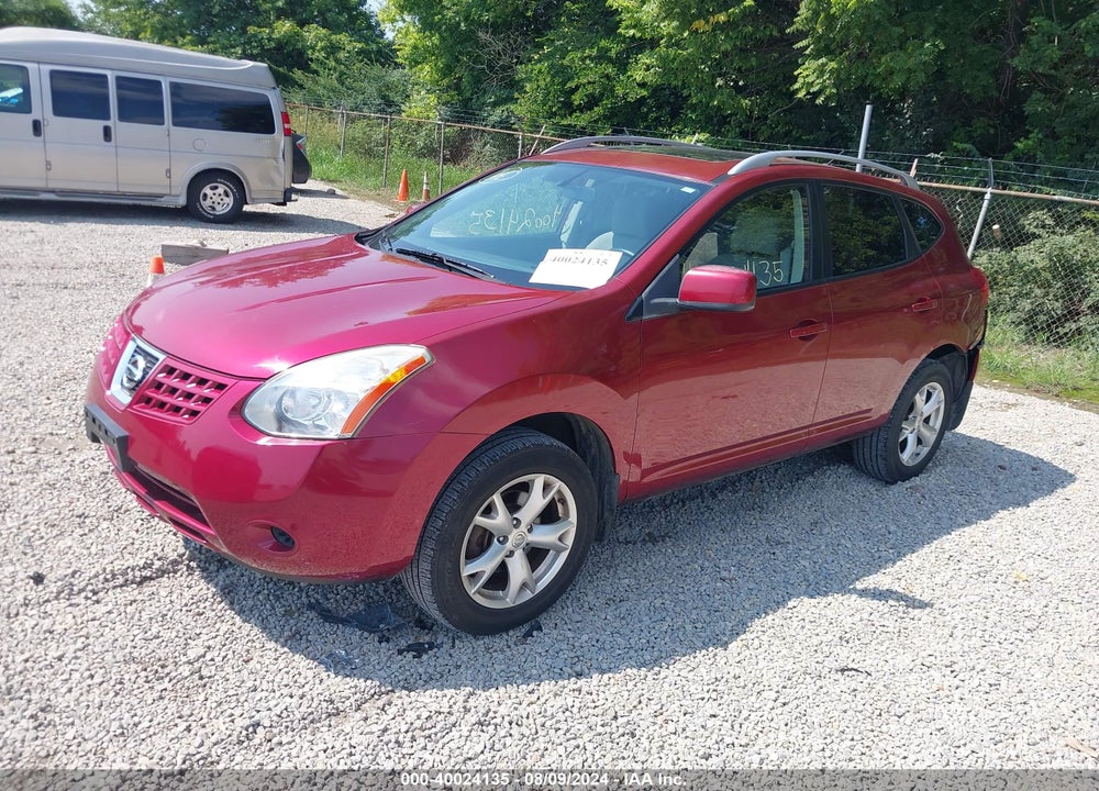 2009 NISSAN ROGUE SL VIN: JN8AS58VX9W188939