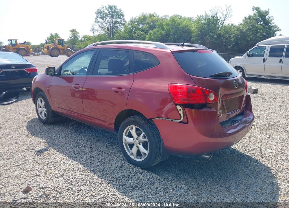 2009 NISSAN ROGUE SL VIN: JN8AS58VX9W188939