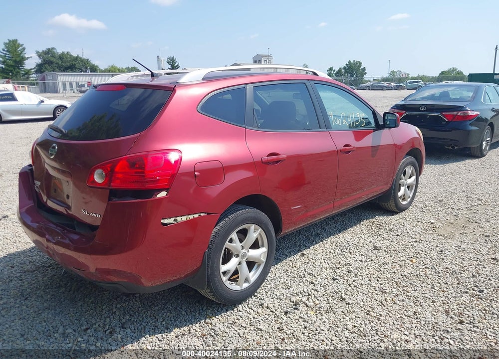 2009 NISSAN ROGUE SL VIN: JN8AS58VX9W188939