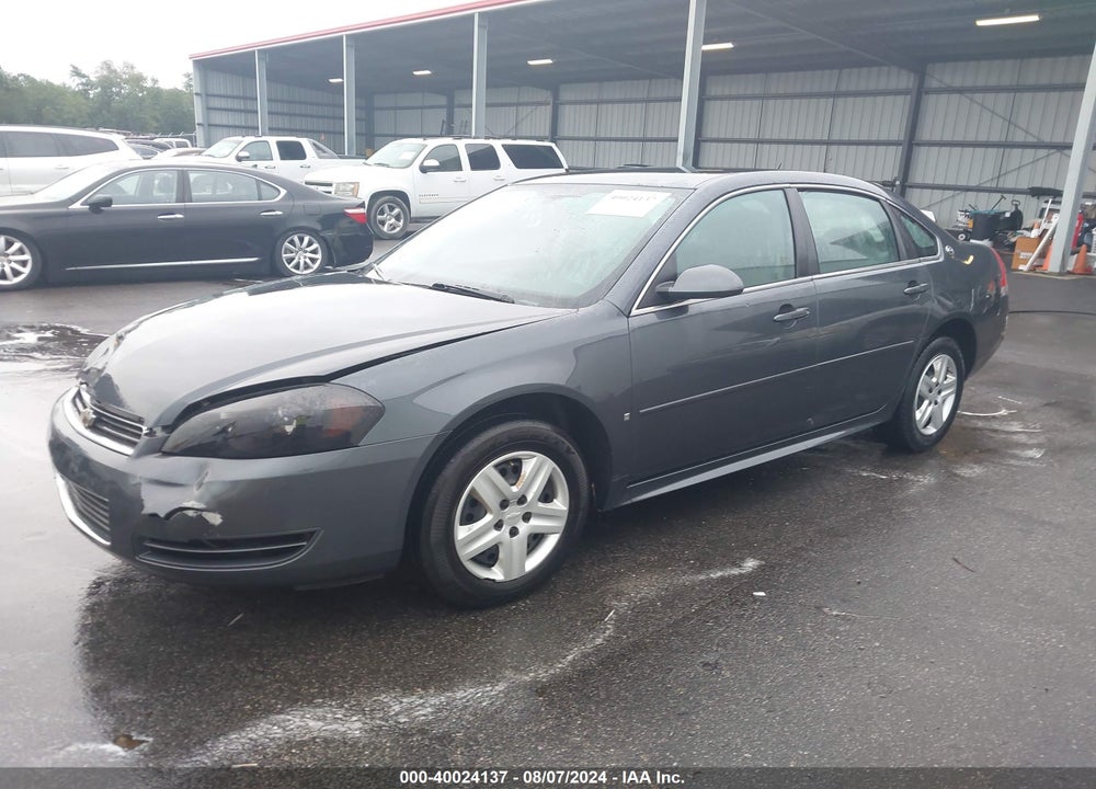2009 CHEVROLET IMPALA LS VIN: 2G1WB57K791325747