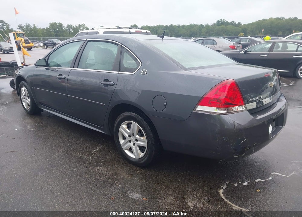 2009 CHEVROLET IMPALA LS VIN: 2G1WB57K791325747