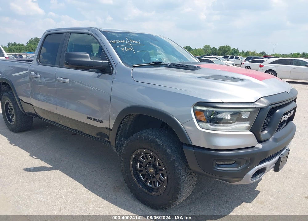 2019 RAM 1500 REBEL QUAD CAB 4X4 6'4 BOX VIN: 1C6RRFEG0KN820310