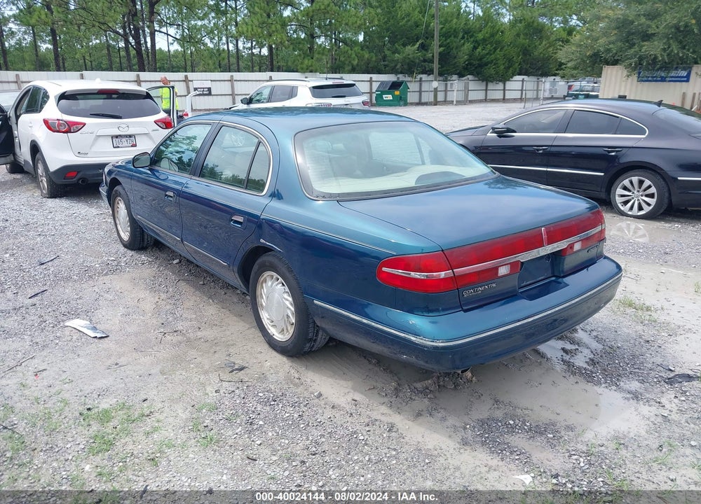 1997 LINCOLN CONTINENTAL VIN: 1LNLM97V1VY694614