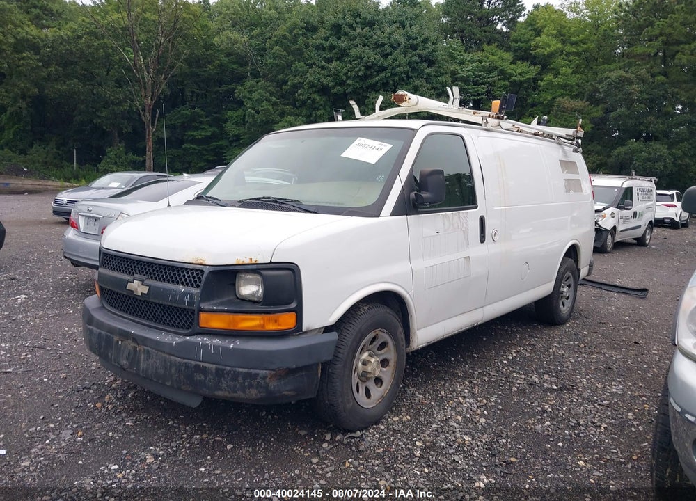 2009 CHEVROLET EXPRESS 1500 WORK VAN VIN: 1GCFG15X191111326