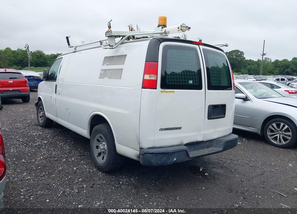 2009 CHEVROLET EXPRESS 1500 WORK VAN VIN: 1GCFG15X191111326