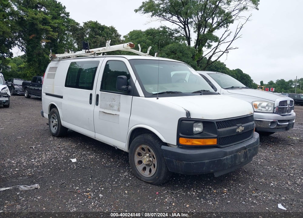 2009 CHEVROLET EXPRESS 1500 WORK VAN VIN: 1GCFG15X191111326